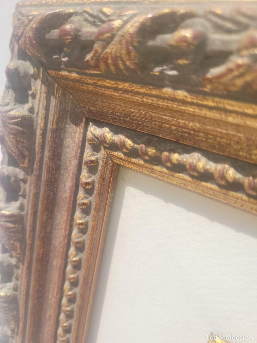 Arte: CUADRO VIRGEN DEL CARMEN,marco de madera - Foto 7