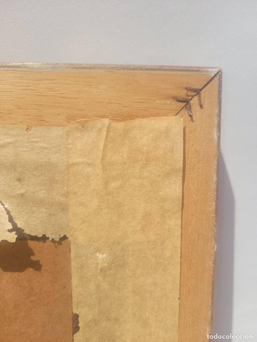 Arte: CUADRO VIRGEN DEL CARMEN,marco de madera - Foto 10