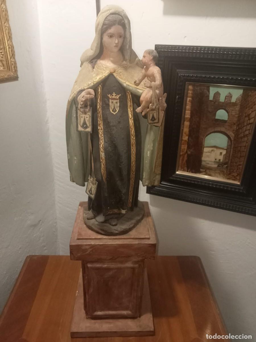 Arte: A31. Talla Virgen del Carmen - Foto 2