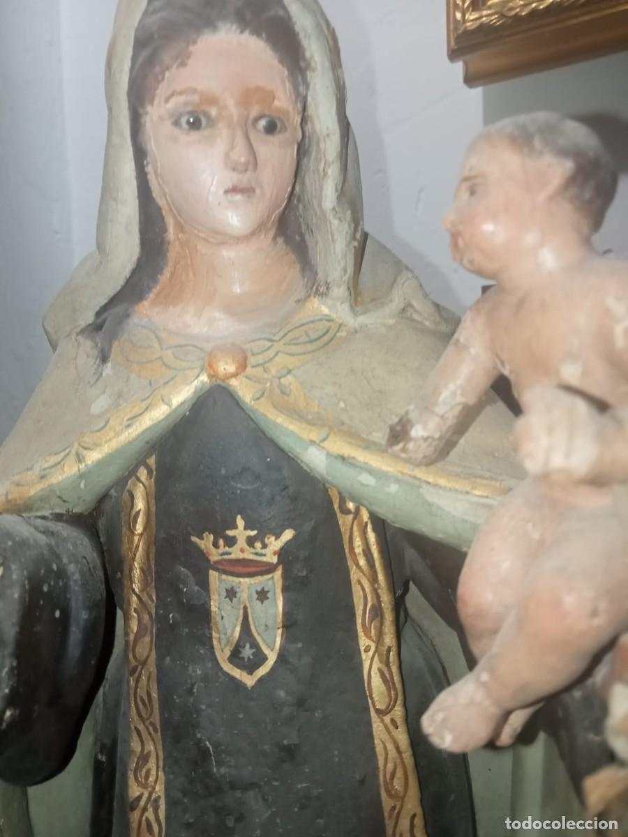 Arte: A31. Talla Virgen del Carmen - Foto 3