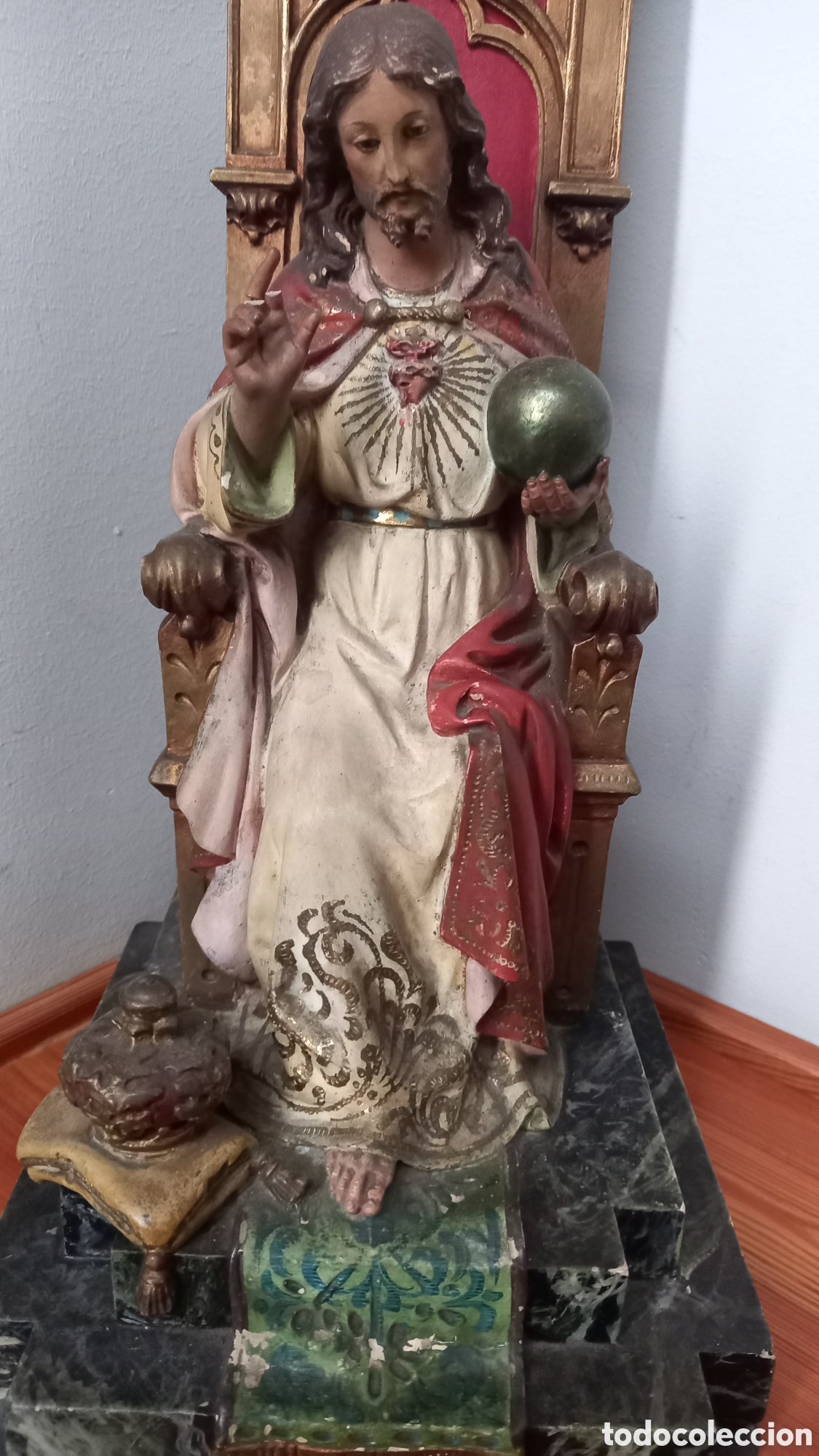 Arte: Sagrado Coraz&oacute;n entronizado - Foto 2