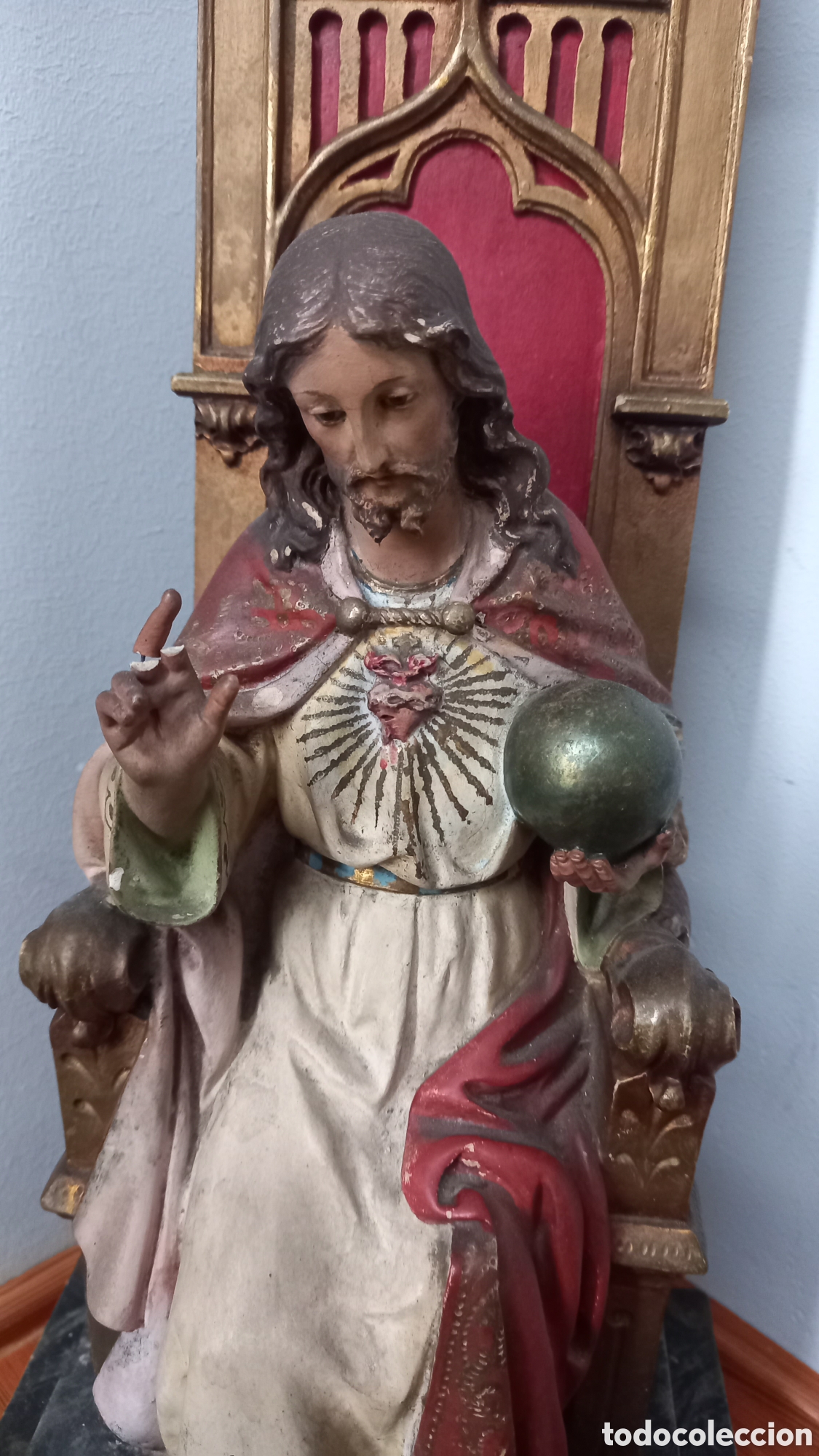 Arte: Sagrado Coraz&oacute;n entronizado - Foto 3