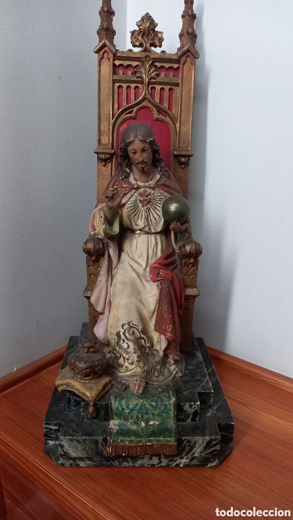 Arte: Sagrado Coraz&oacute;n entronizado - Foto 1