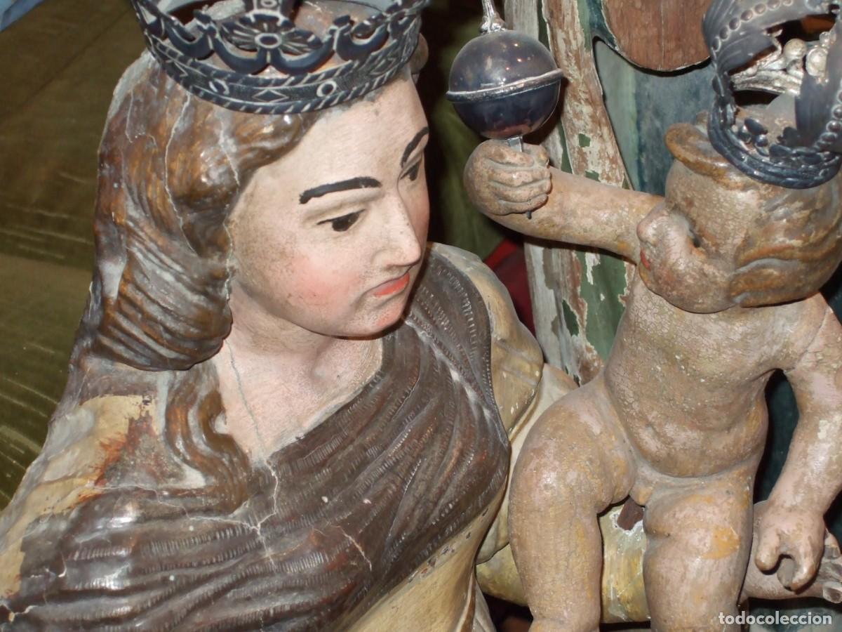 Arte: A4. Talla Virgen del Carmen - Foto 2