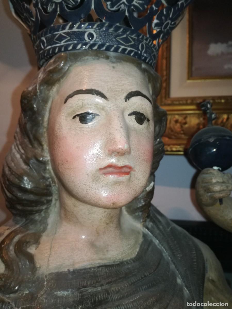 Arte: A4. Talla Virgen del Carmen - Foto 4