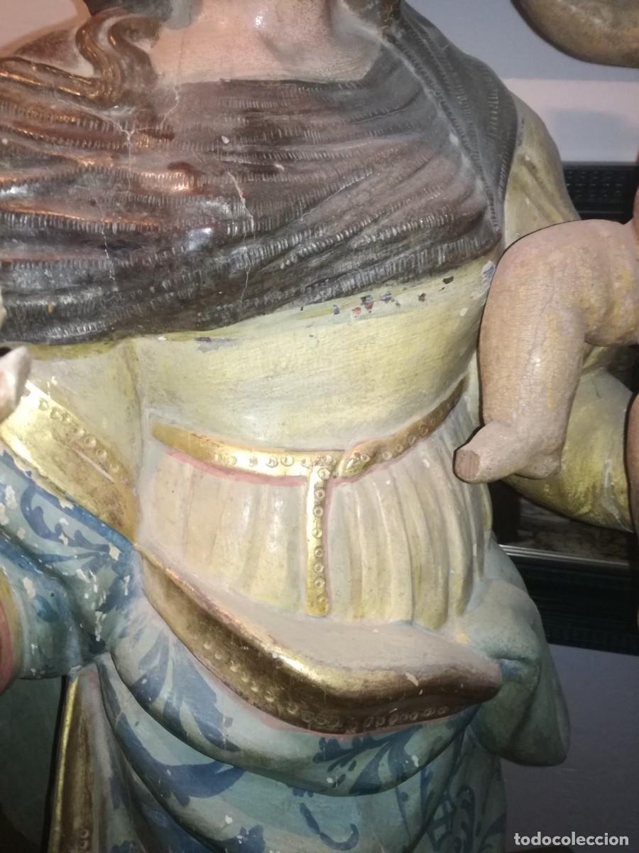 Arte: A4. Talla Virgen del Carmen - Foto 5
