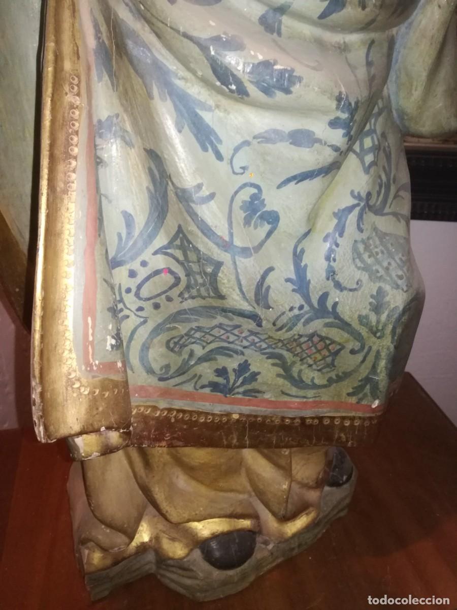 Arte: A4. Talla Virgen del Carmen - Foto 6