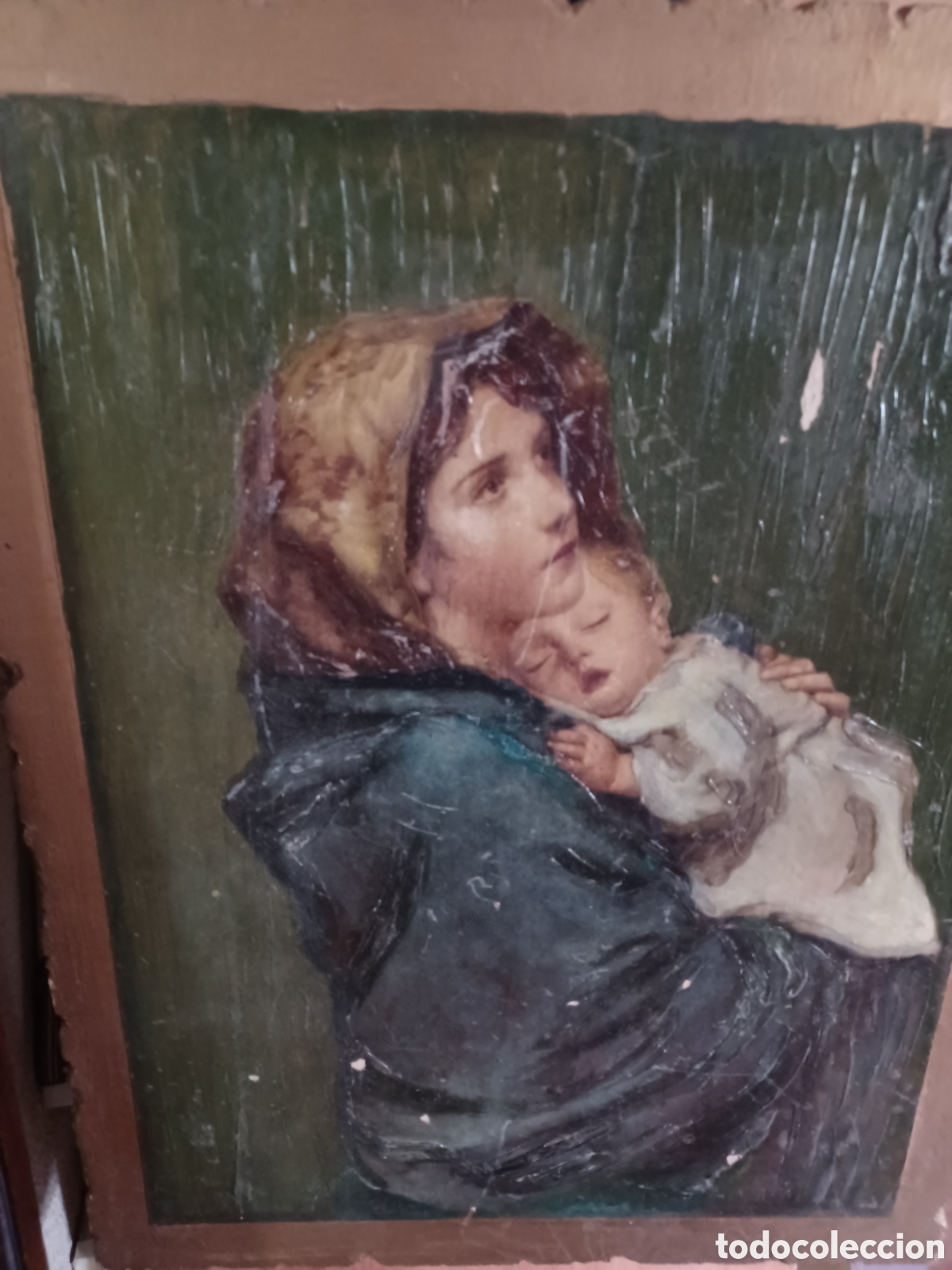 Arte: Cuadro de la Virgen gitana - Foto 2