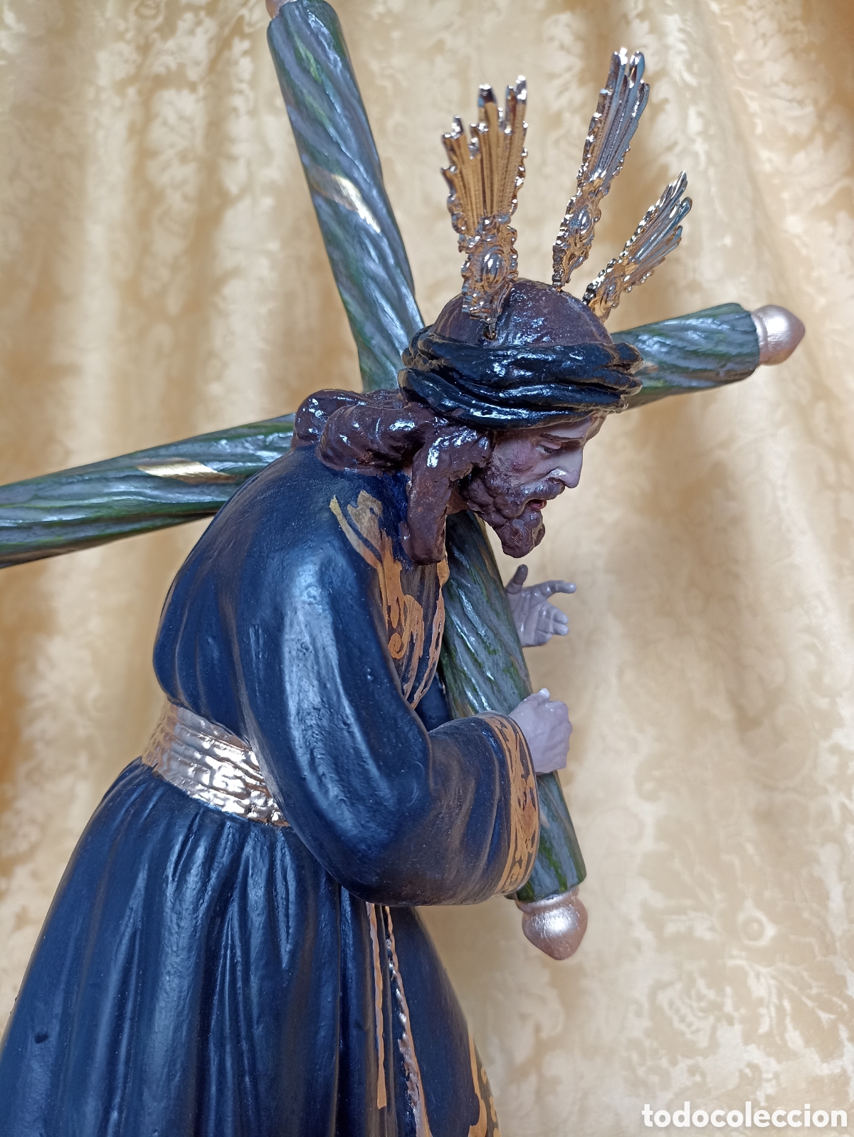 Arte: JES&Uacute;S DEL GRAN PODER. ANTIGUO BARRO COCIDO - Foto 2
