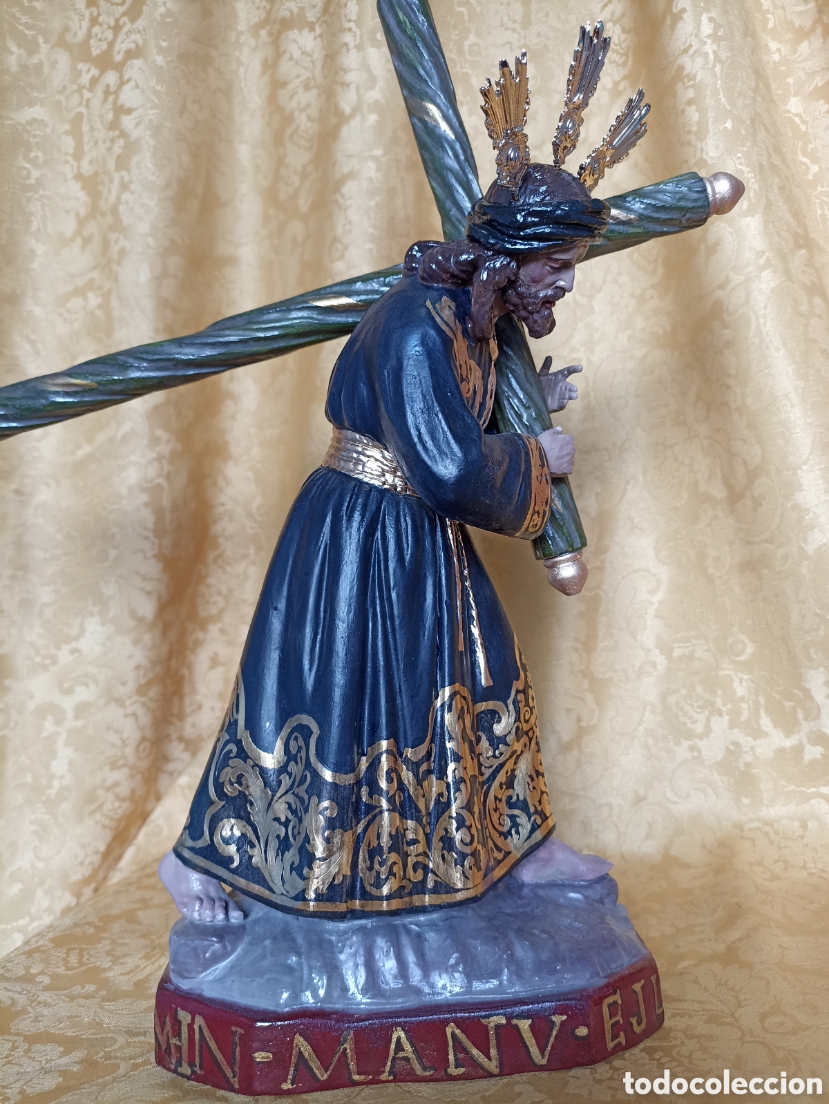 Arte: JES&Uacute;S DEL GRAN PODER. ANTIGUO BARRO COCIDO - Foto 4
