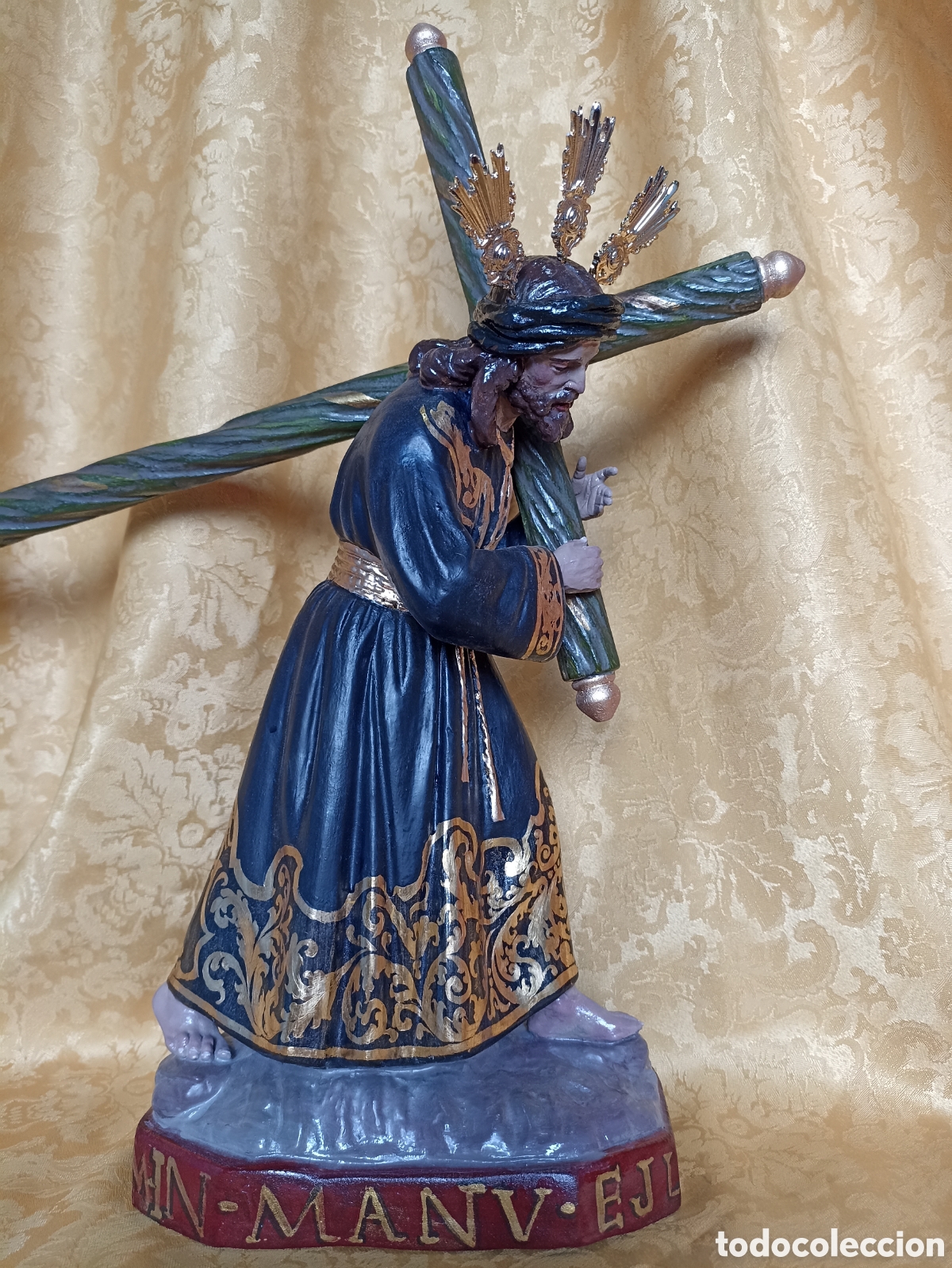 Arte: JES&Uacute;S DEL GRAN PODER. ANTIGUO BARRO COCIDO - Foto 7