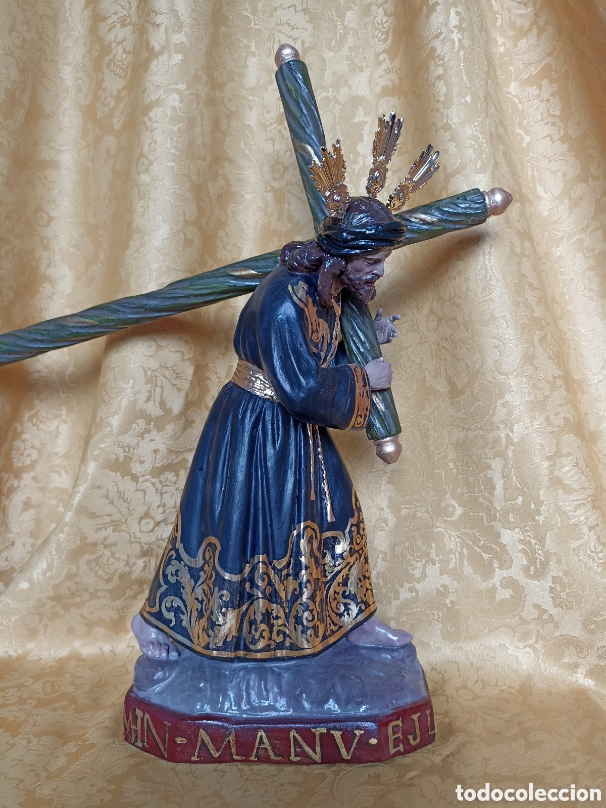 Arte: JES&Uacute;S DEL GRAN PODER. ANTIGUO BARRO COCIDO - Foto 1