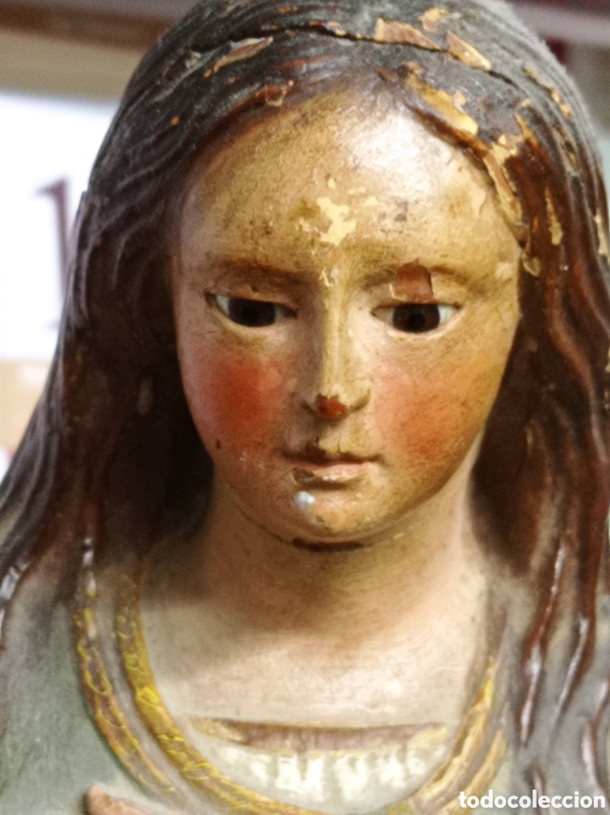 Arte: # Talla policromada Virgen Inmaculada - Foto 4