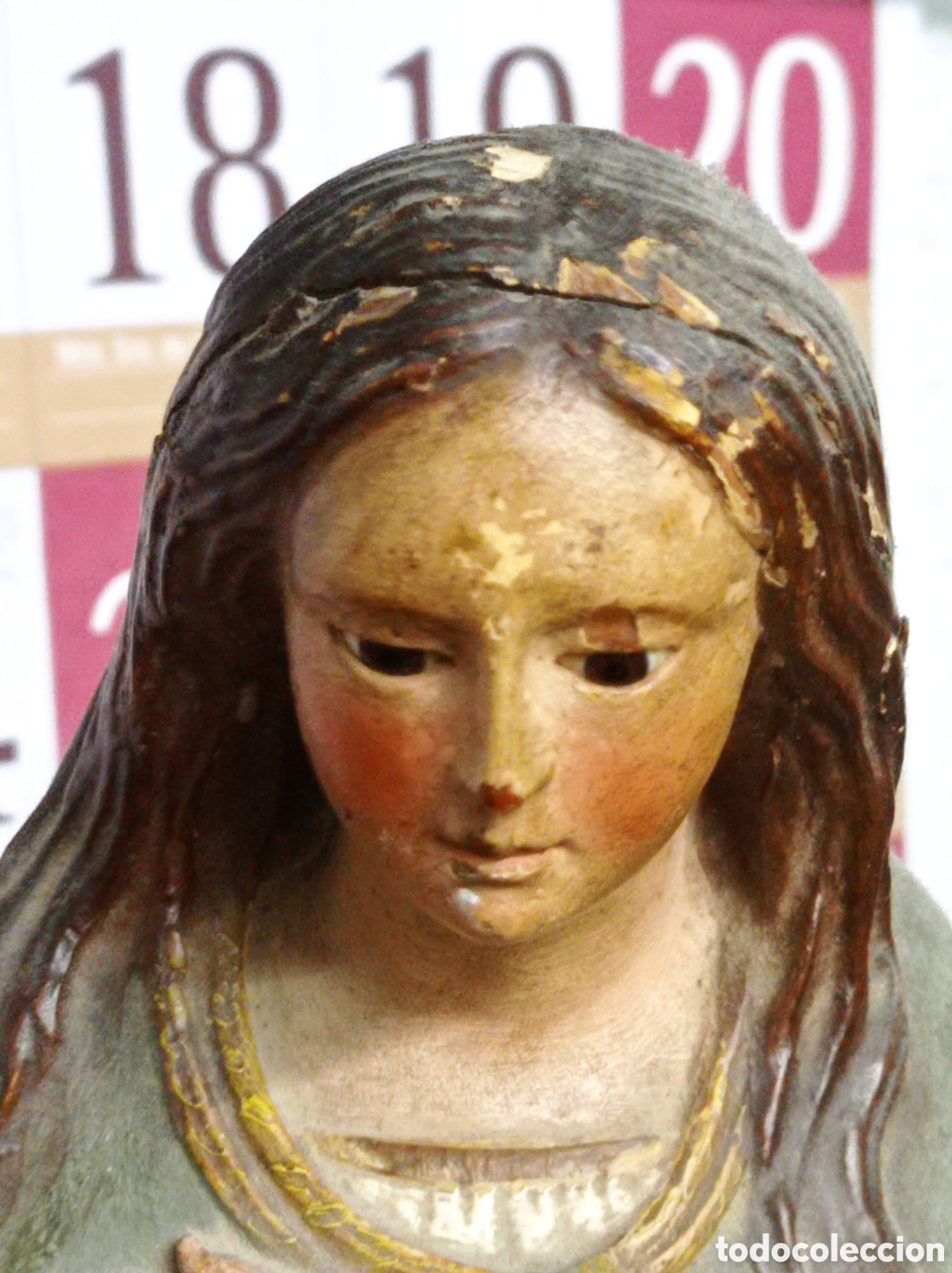 Arte: # Talla policromada Virgen Inmaculada - Foto 5