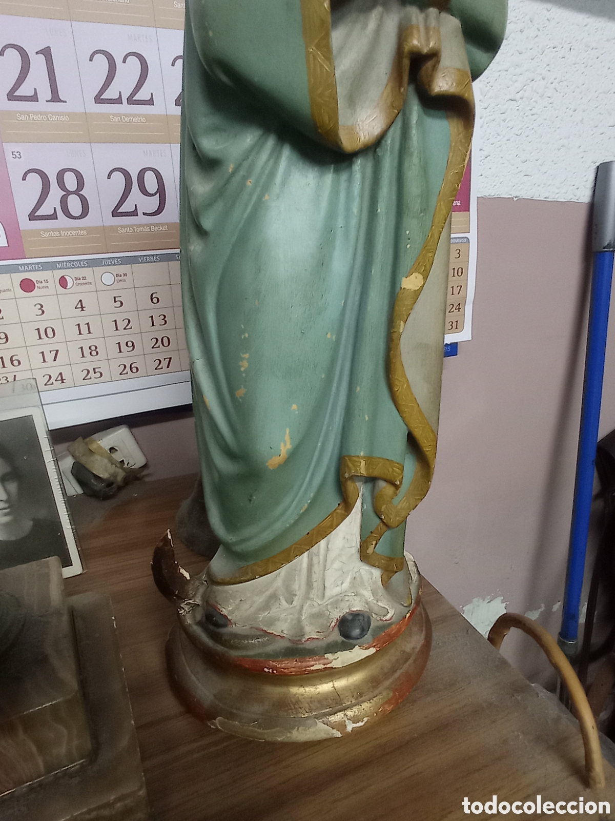 Arte: # Talla policromada Virgen Inmaculada - Foto 7