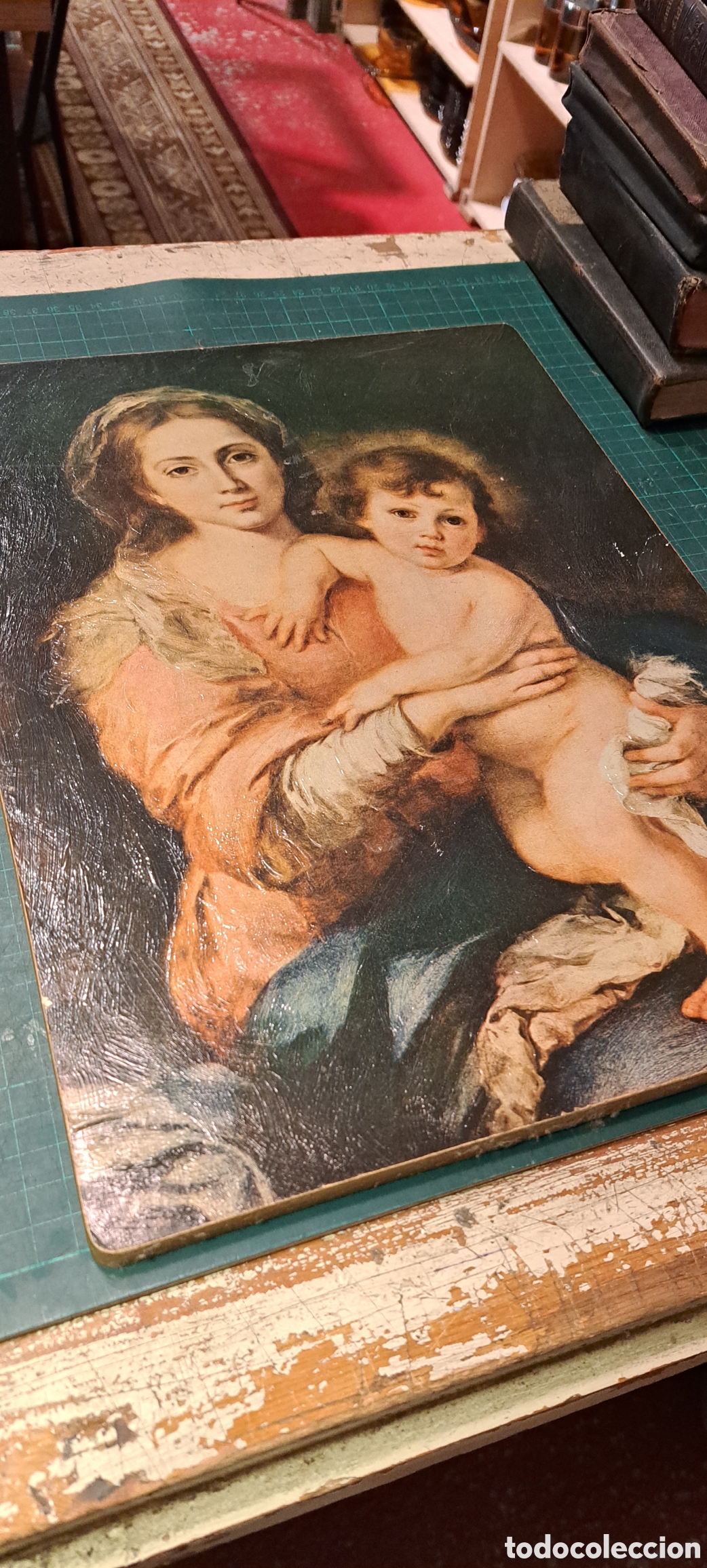 Arte: Cuadro religioso virgen - Foto 2
