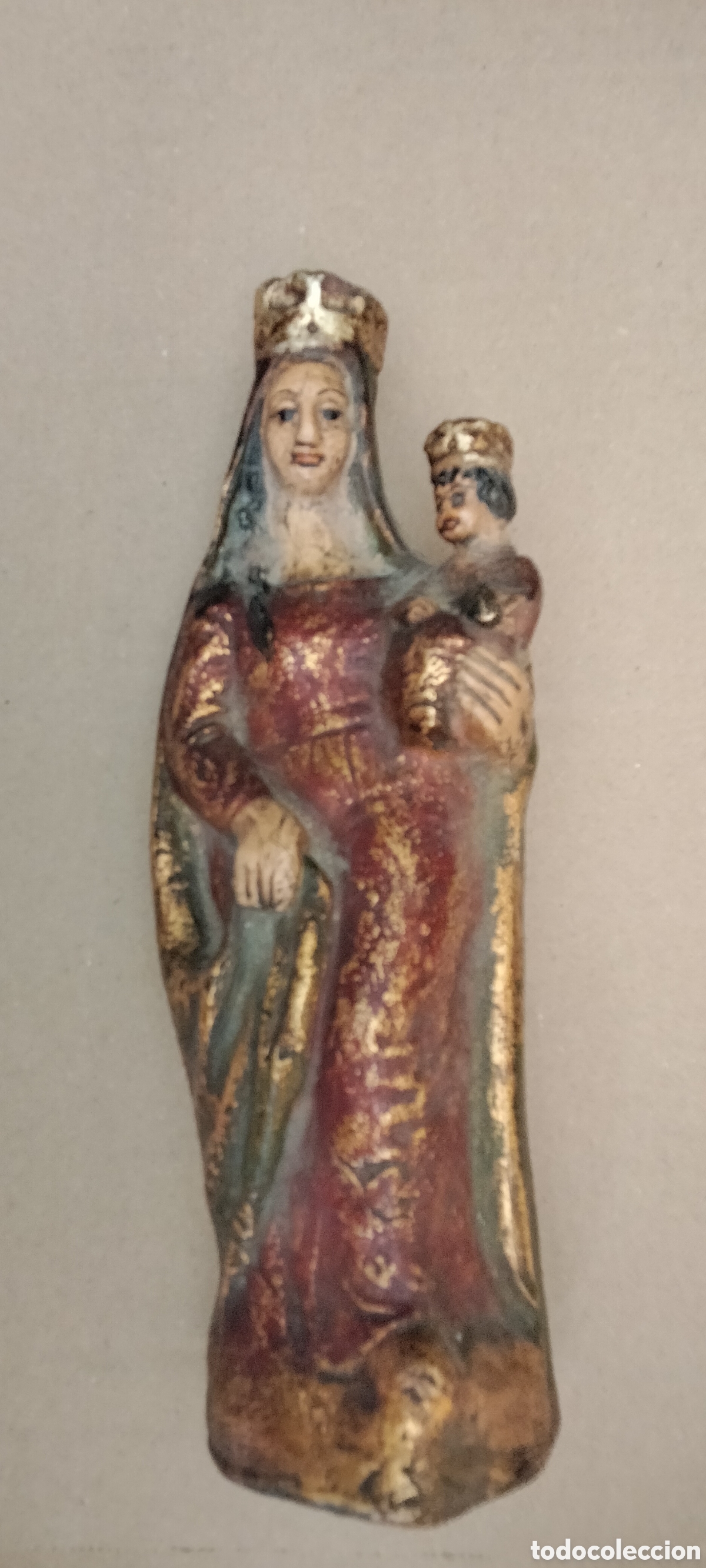 Arte: VIRGEN TERRACOTA - Foto 1