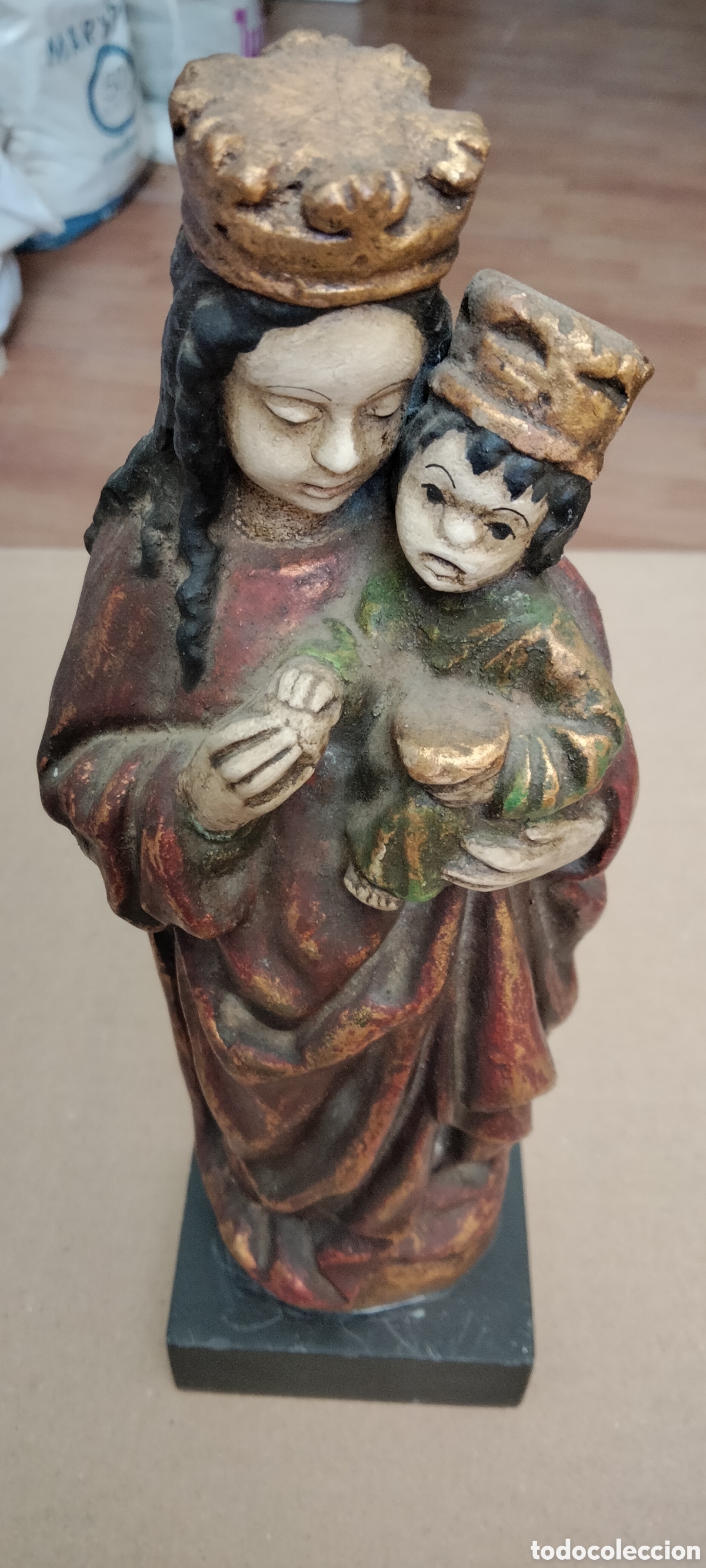 Arte: VIRGEN TERRACOTA - Foto 1