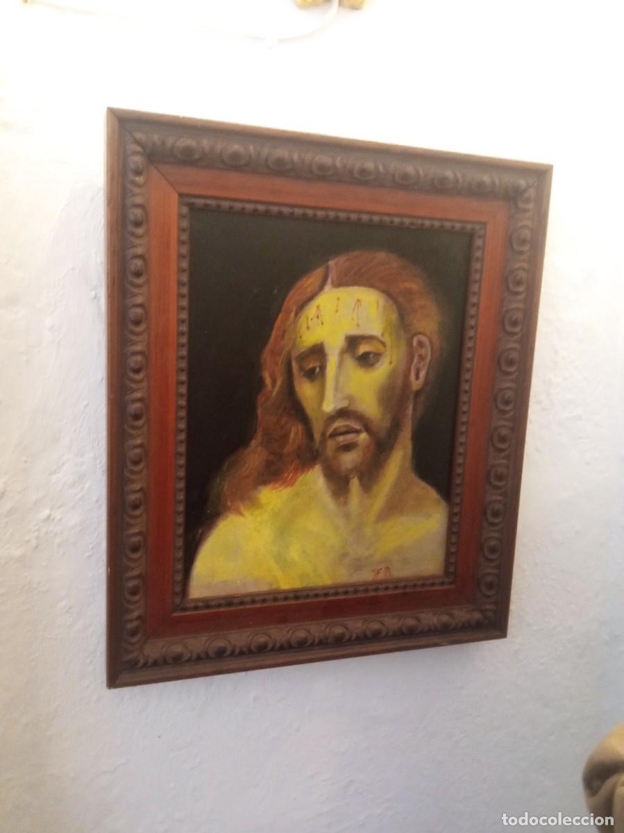 Arte: &Oacute;leo Ecce Homo enmarcado - Foto 1
