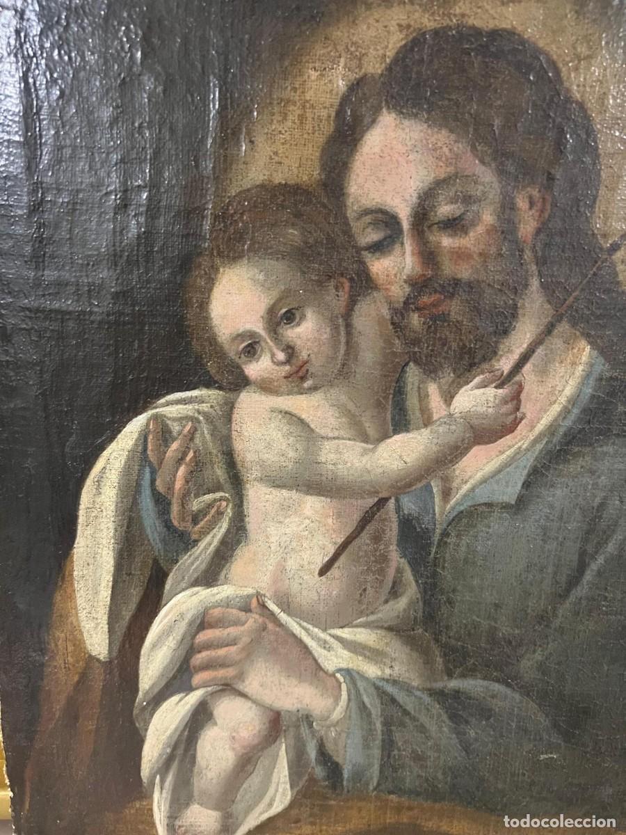 Arte: Antiguo &Oacute;leo de San Jos&eacute;. - Foto 2
