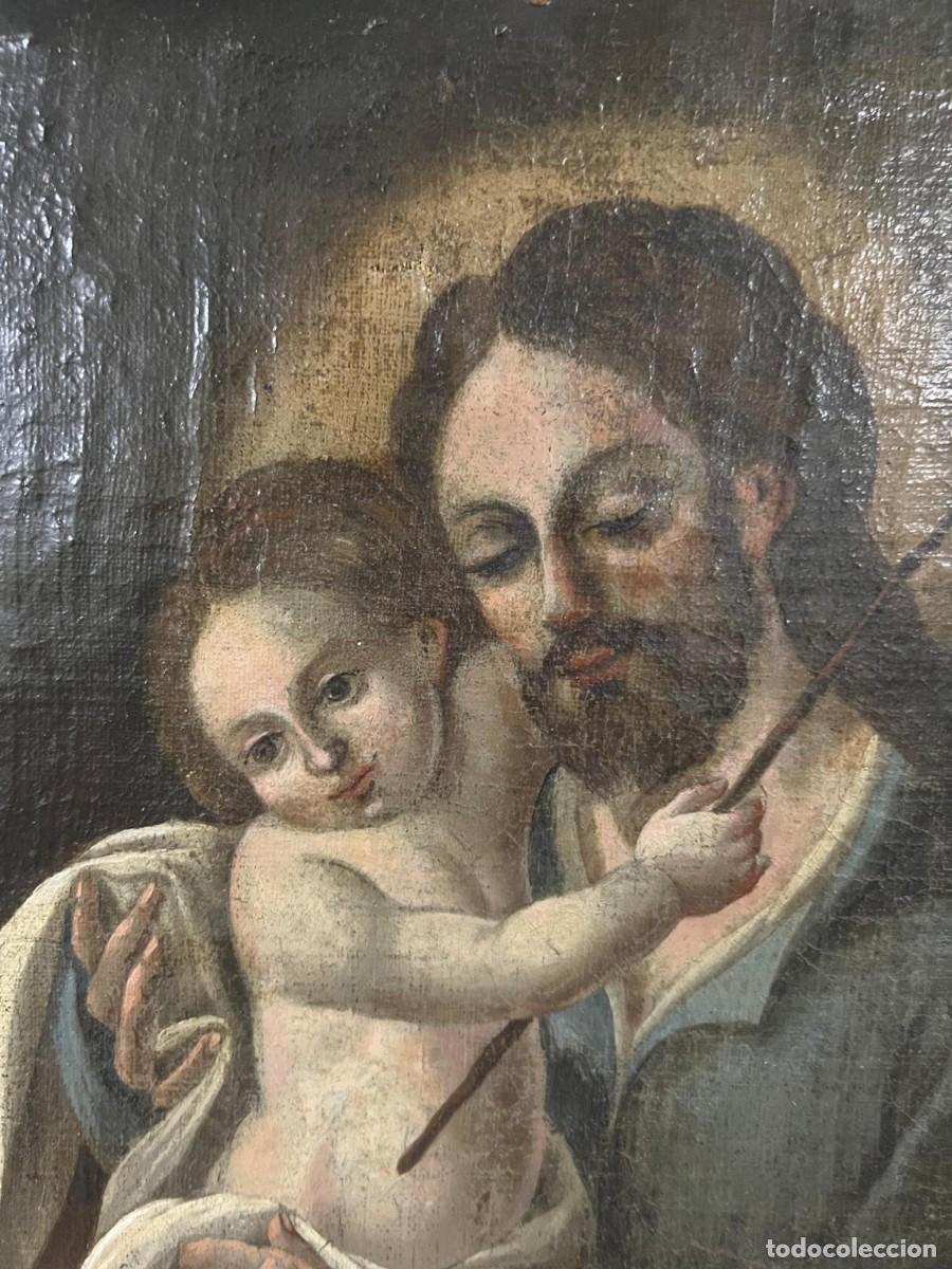 Arte: Antiguo &Oacute;leo de San Jos&eacute;. - Foto 3