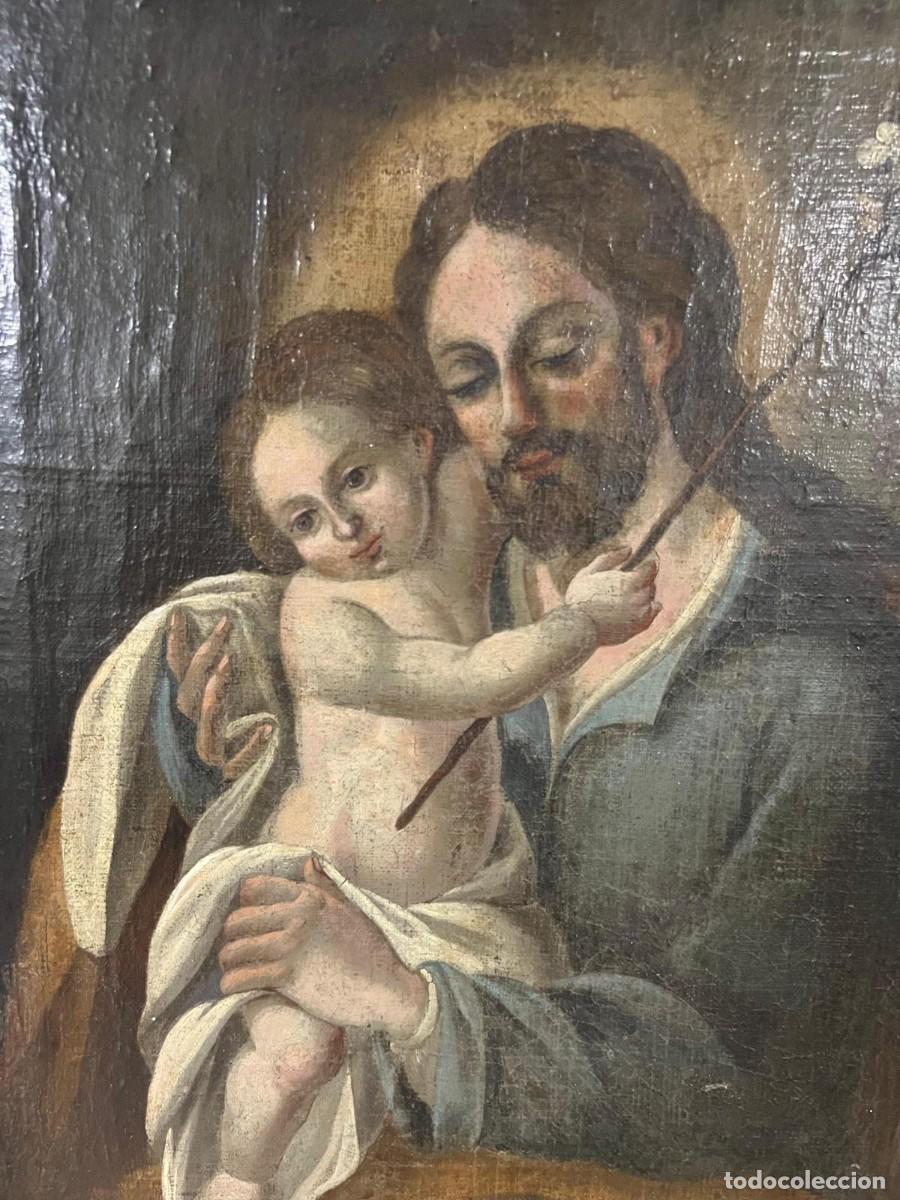 Arte: Antiguo &Oacute;leo de San Jos&eacute;. - Foto 4
