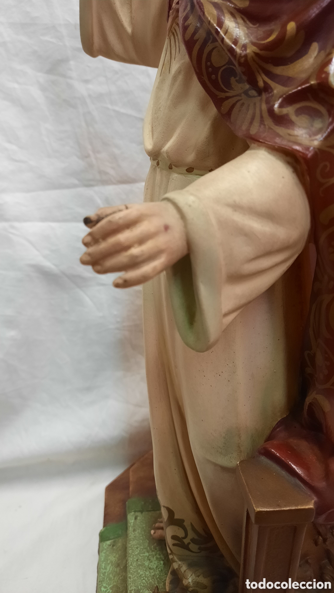 Arte: Cristo Jes&uacute;s entronado de Olot - Foto 7