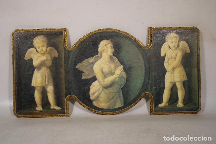 Arte: retablo con angeles - Foto 2