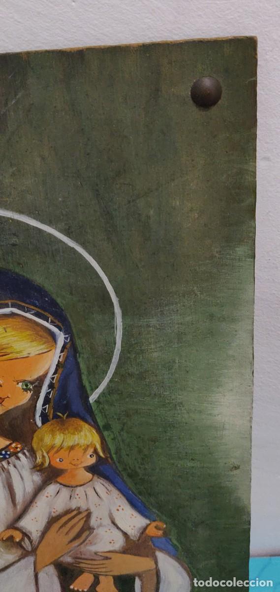 Arte: Cuadro de Virgen con ni&ntilde;o - Foto 6