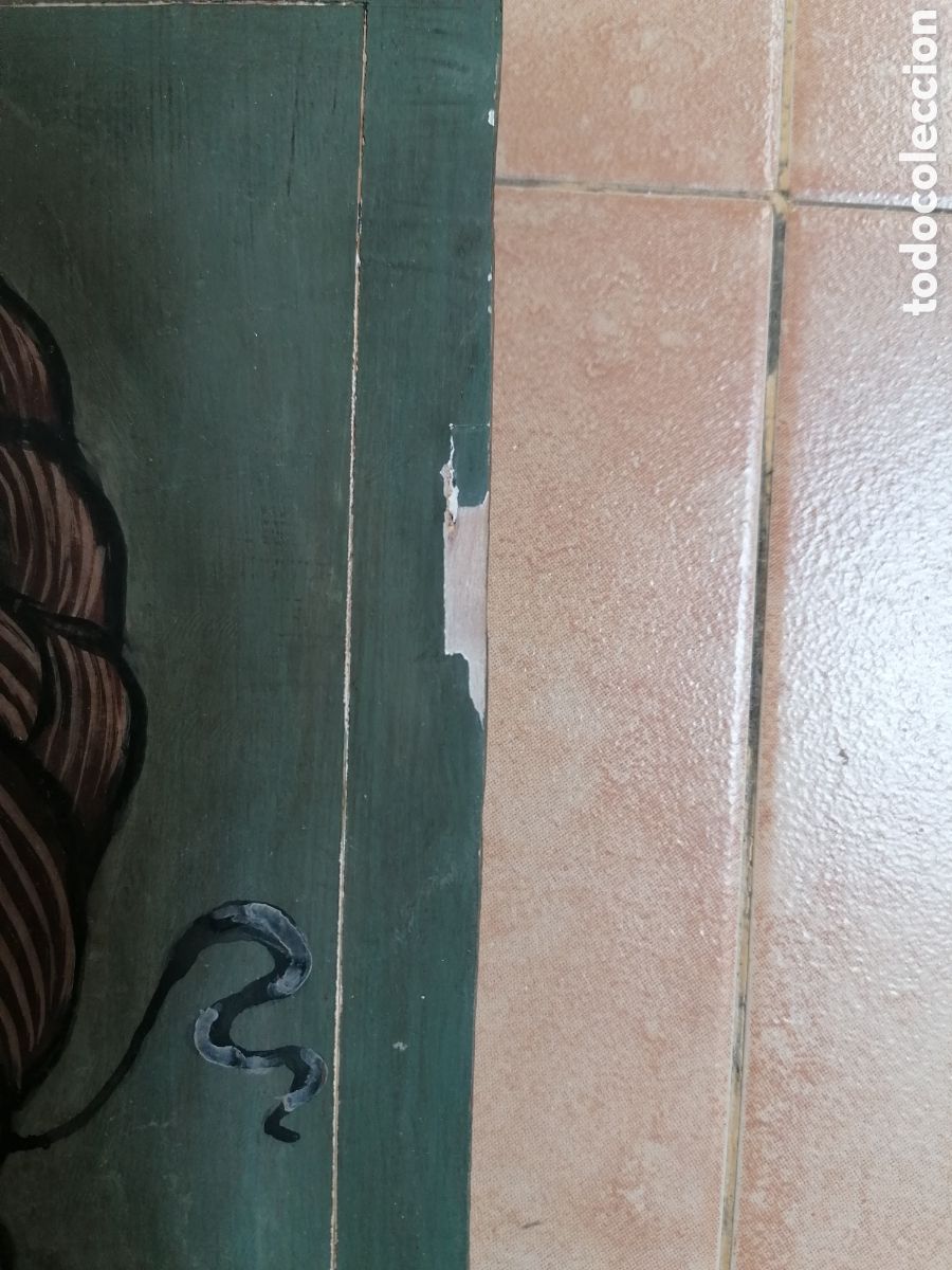 Arte: Icono pintado a mano sobre tabla - Foto 3