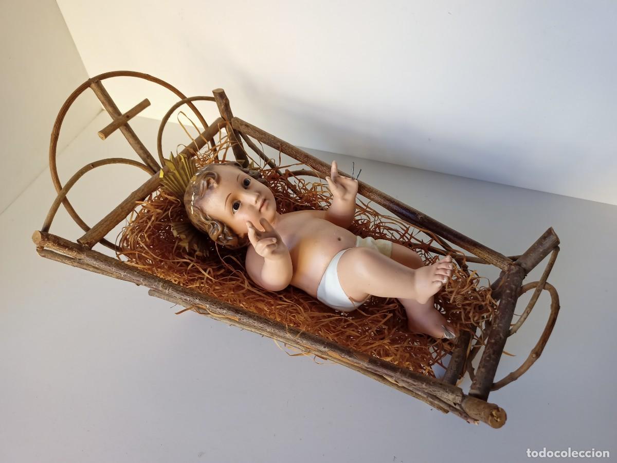 Arte: Ni&ntilde;o Jes&uacute;s en cuna - Foto 1