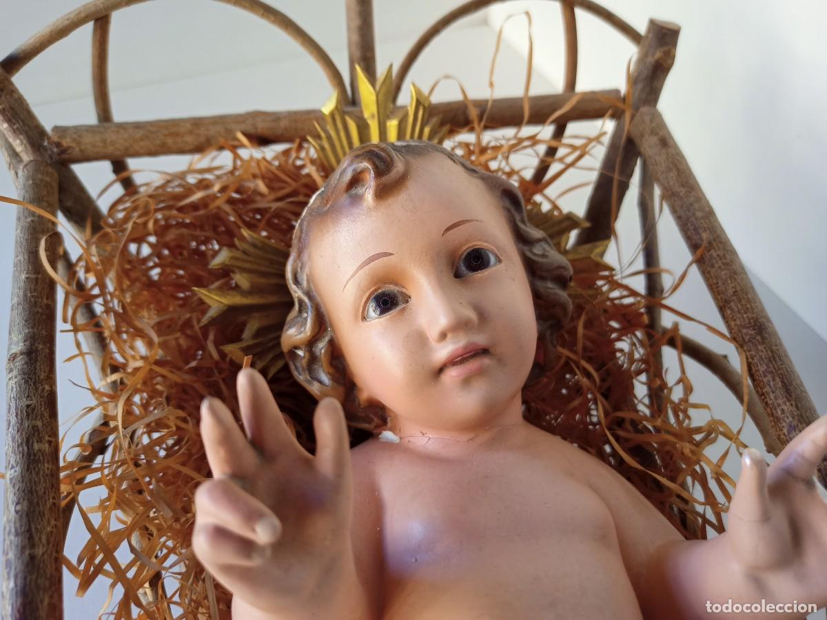 Arte: Ni&ntilde;o Jes&uacute;s en cuna - Foto 2