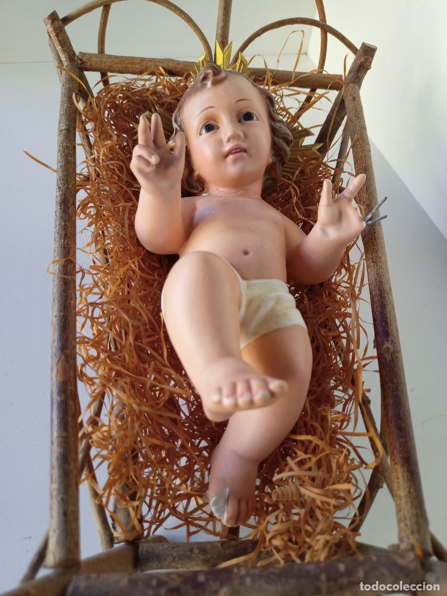 Arte: Ni&ntilde;o Jes&uacute;s en cuna - Foto 3