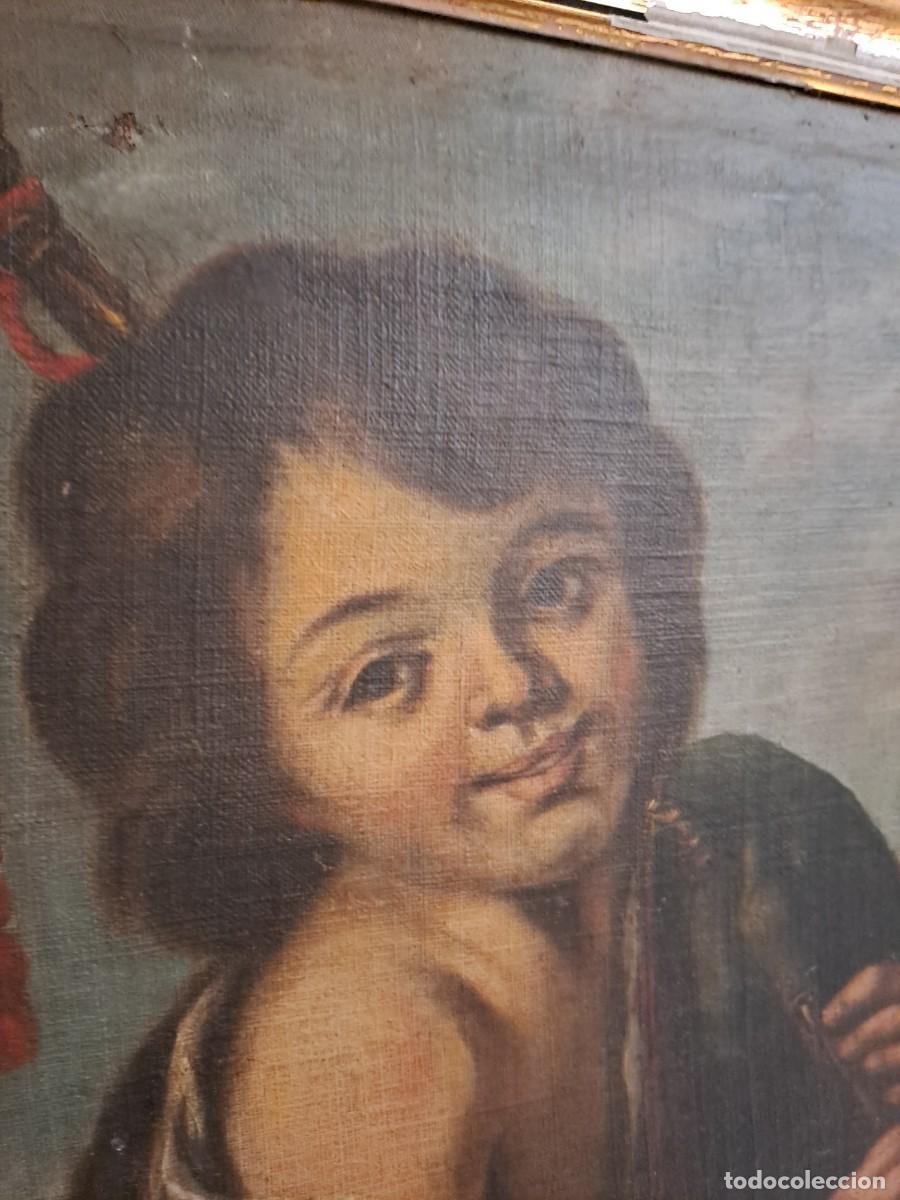 Arte: Lienzo antiguo de Gaitero - Foto 2