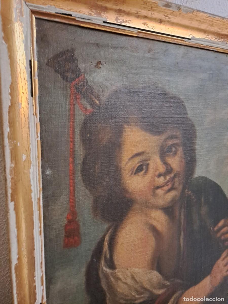 Arte: Lienzo antiguo de Gaitero - Foto 4