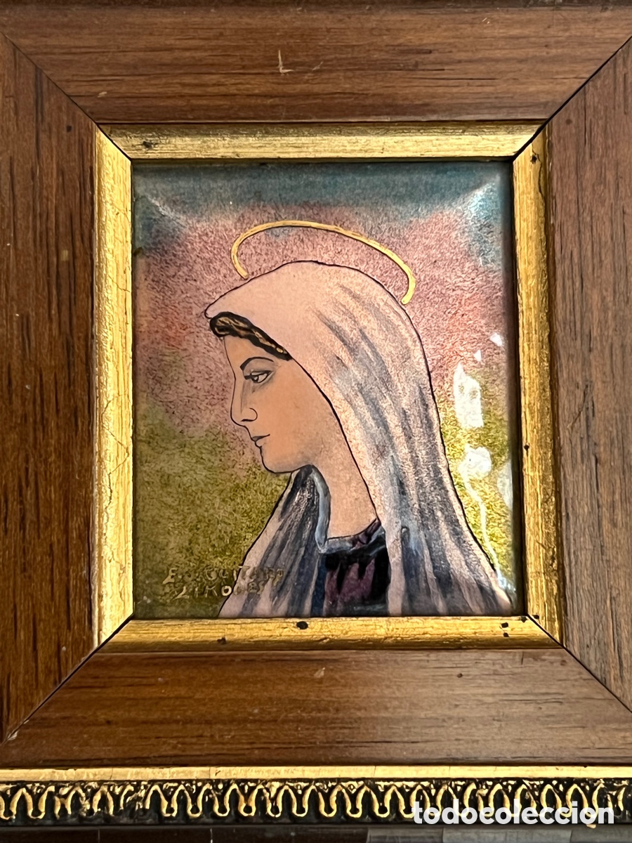 Arte: Pintura al esmalte Limoges - Foto 2