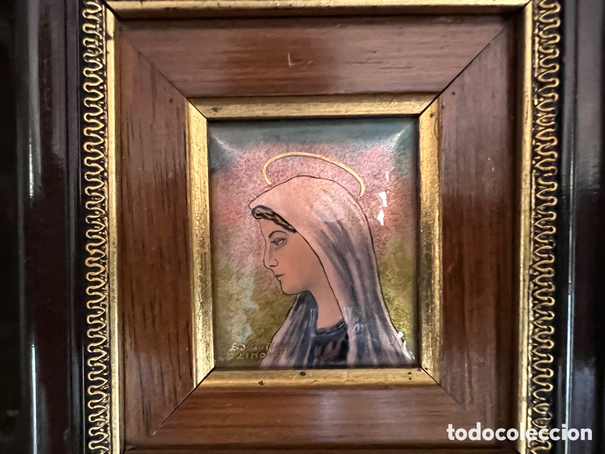 Arte: Pintura al esmalte Limoges - Foto 4