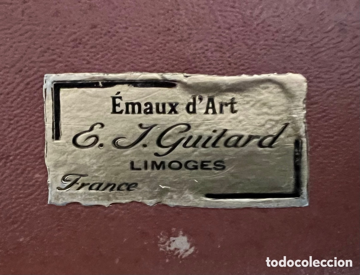 Arte: Pintura al esmalte Limoges - Foto 6