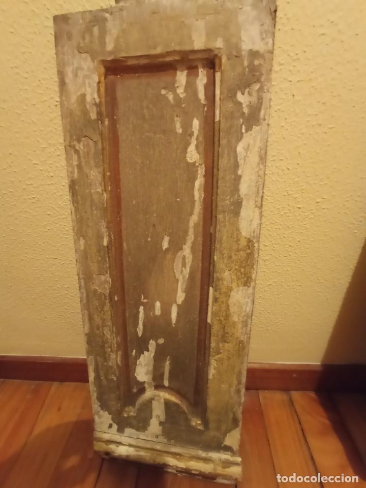 Arte: dos piezas policromadas de retablo - Foto 3