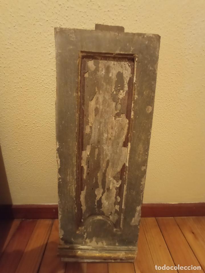 Arte: dos piezas policromadas de retablo - Foto 4