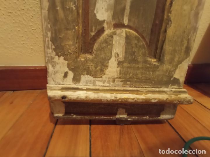 Arte: dos piezas policromadas de retablo - Foto 5