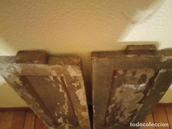 Arte: dos piezas policromadas de retablo - Foto 7