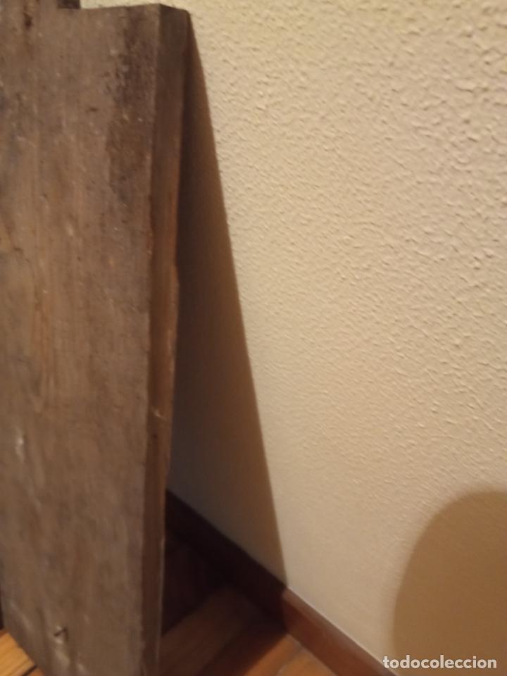 Arte: dos piezas policromadas de retablo - Foto 13