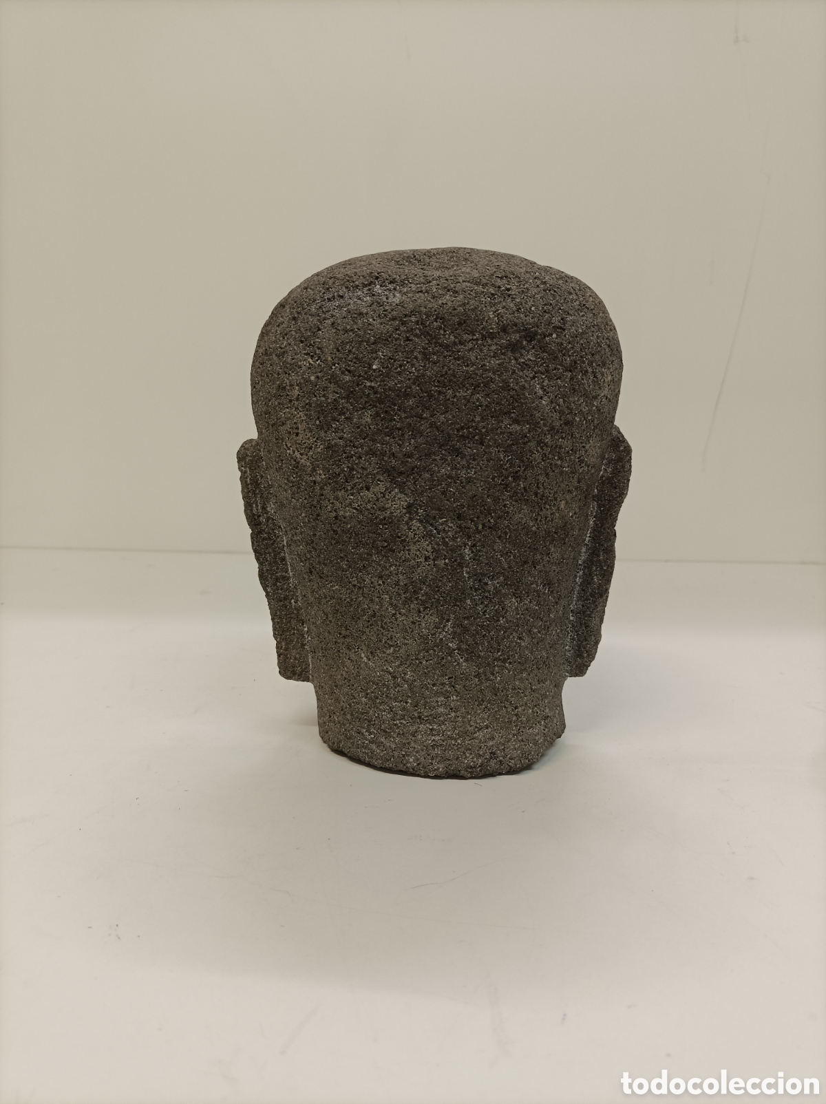 Arte: Cabeza Busto Buda en piedra - Foto 6
