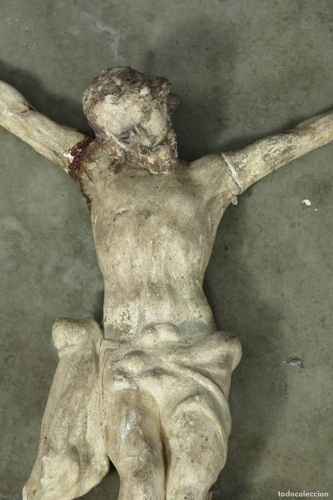 Arte: CRISTO DE PAPIER MACHE. HACIA 1800 - Foto 2