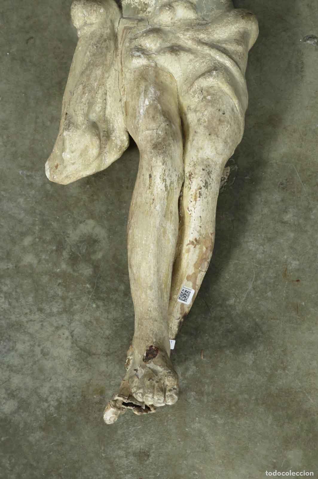 Arte: CRISTO DE PAPIER MACHE. HACIA 1800 - Foto 3