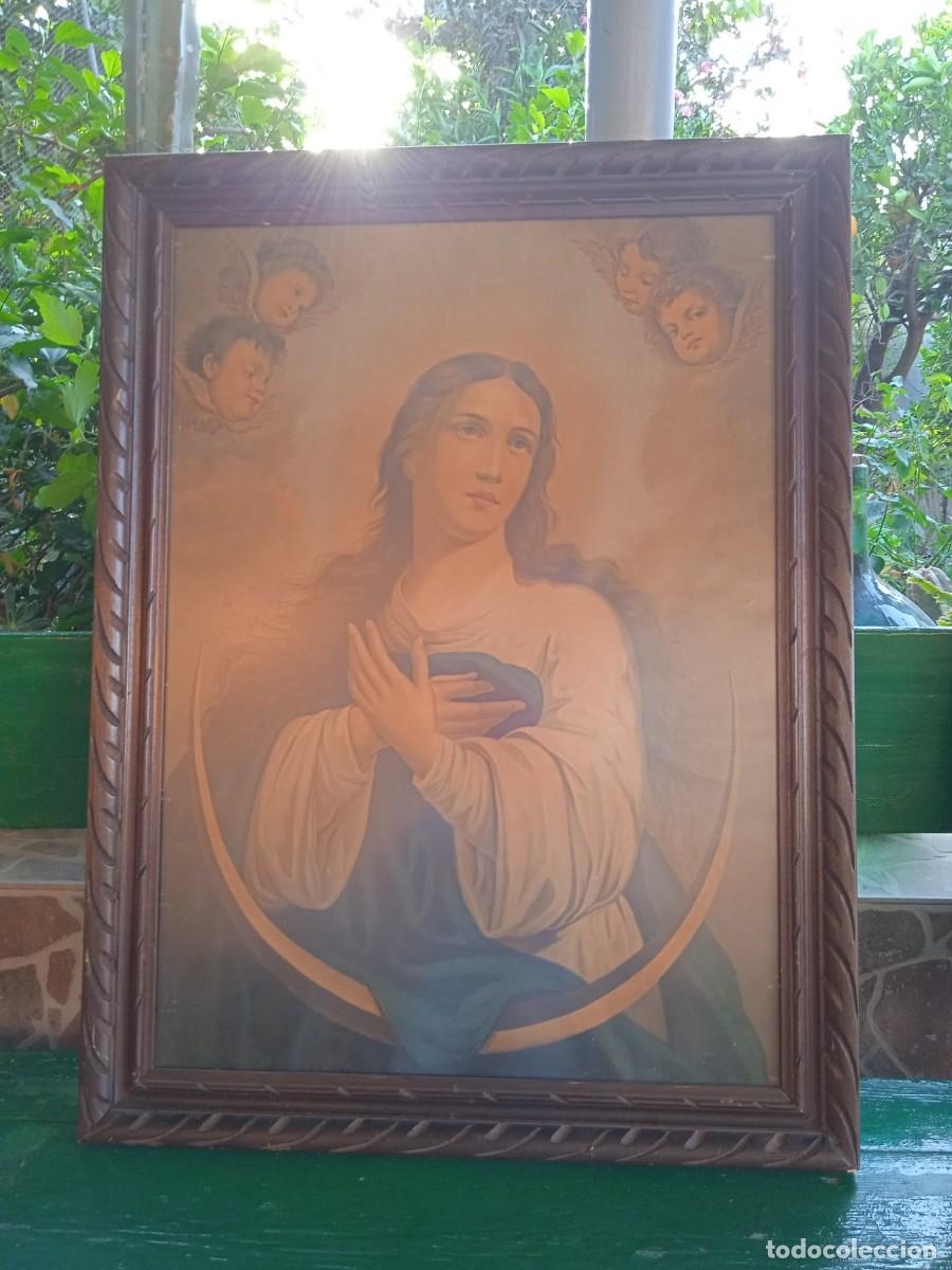 Arte: Cuadro virgen - Foto 2