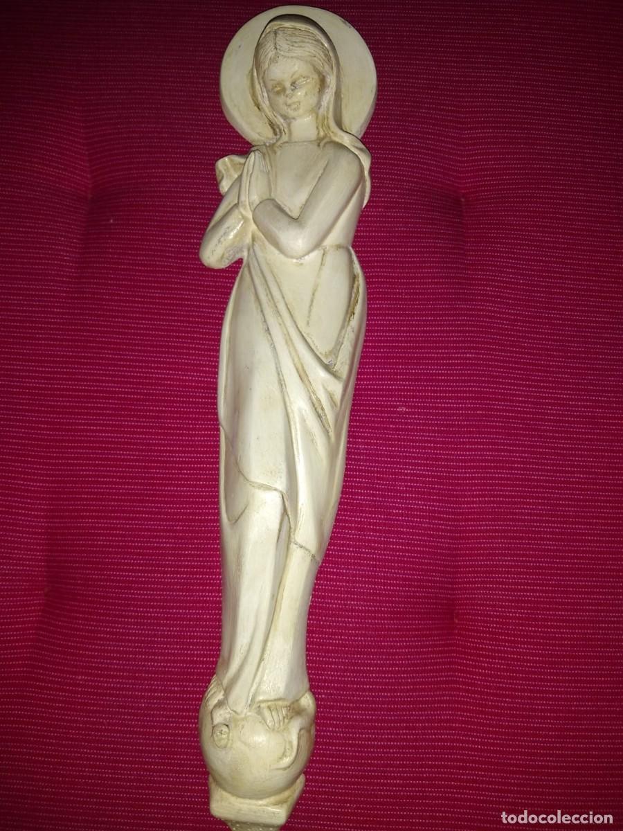 Arte: Virgen Inmaculada escayola - Foto 2