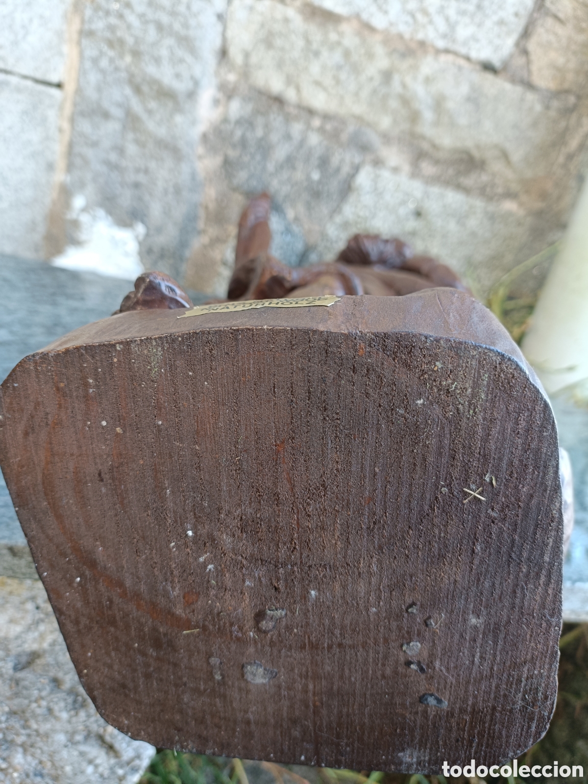 Arte: San cristobal, madera - Foto 7