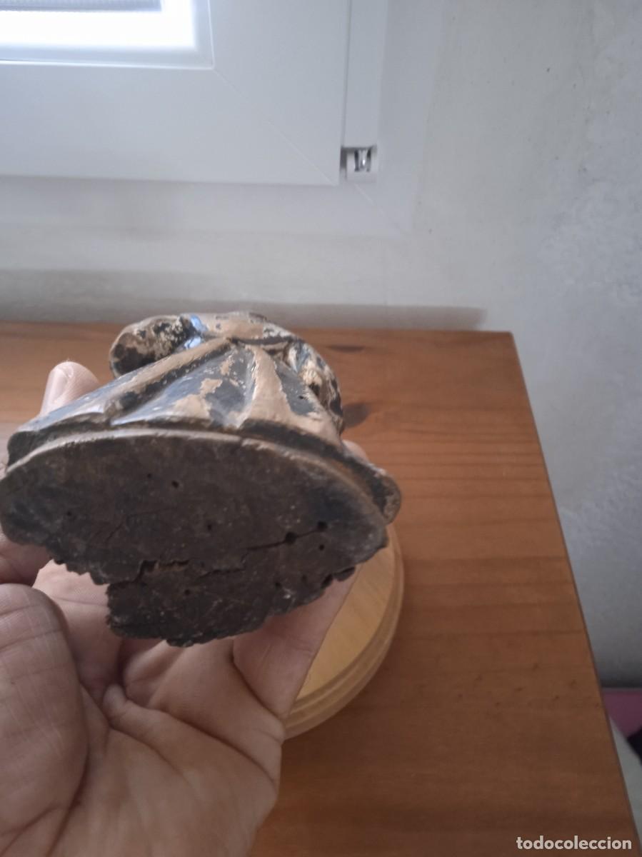 Arte: Santo de madera del siglo 18 - Foto 3